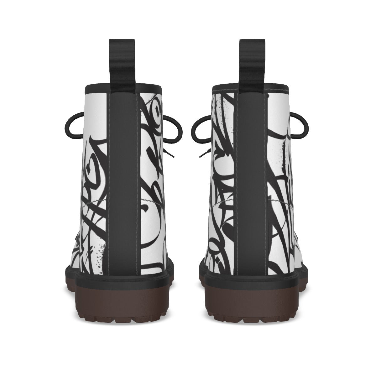 All-Over Print Men's Martin Short Boots