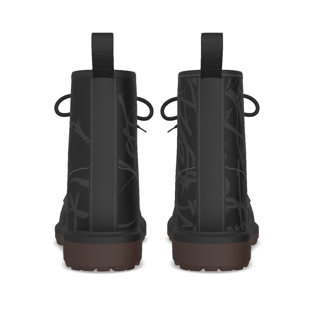 All-Over Print Men's Martin Short Boots