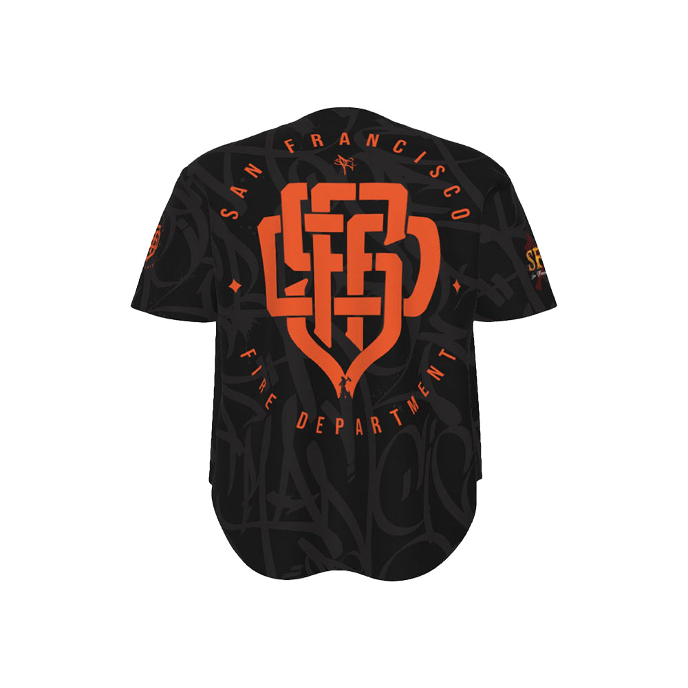 All-Over Print Men's Short Sleeve Baseball Jersey