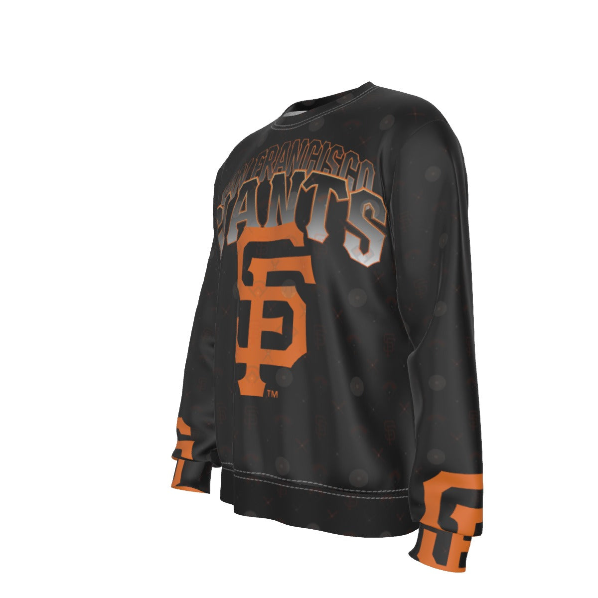 GIANTS HEAVY FLEECED OUT BLACK SWEATSHIRT - 003
