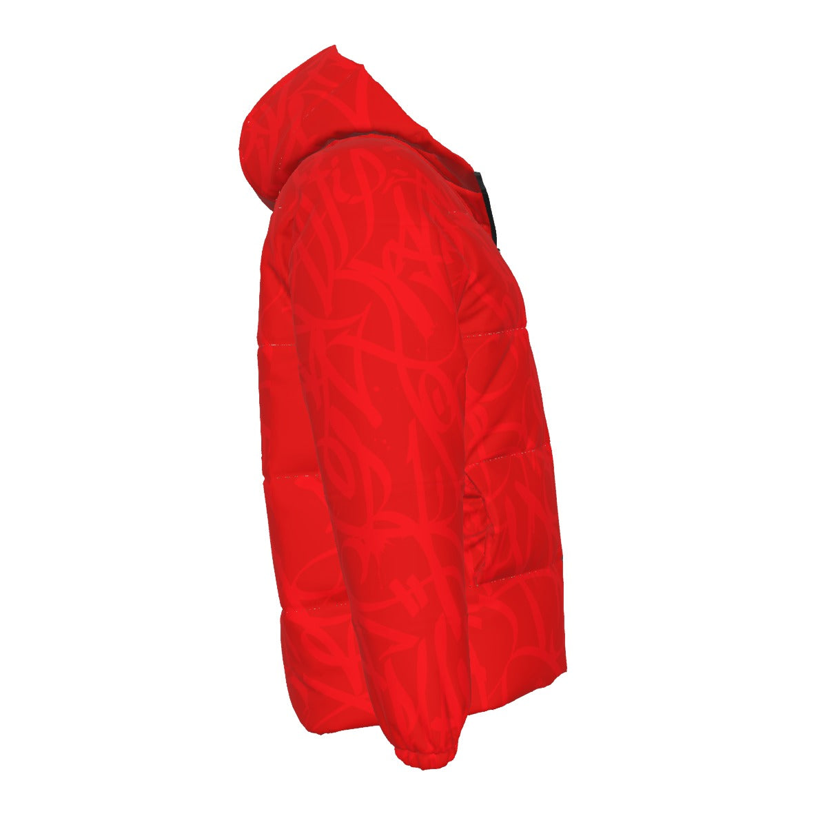 BAY CONNECT PUFFER JACKET (Red over Red)
