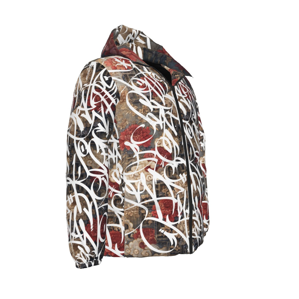 BAY CONNECT SMALL WHITE TAGS OVER DARK ROSE DOWNLOW JACKET