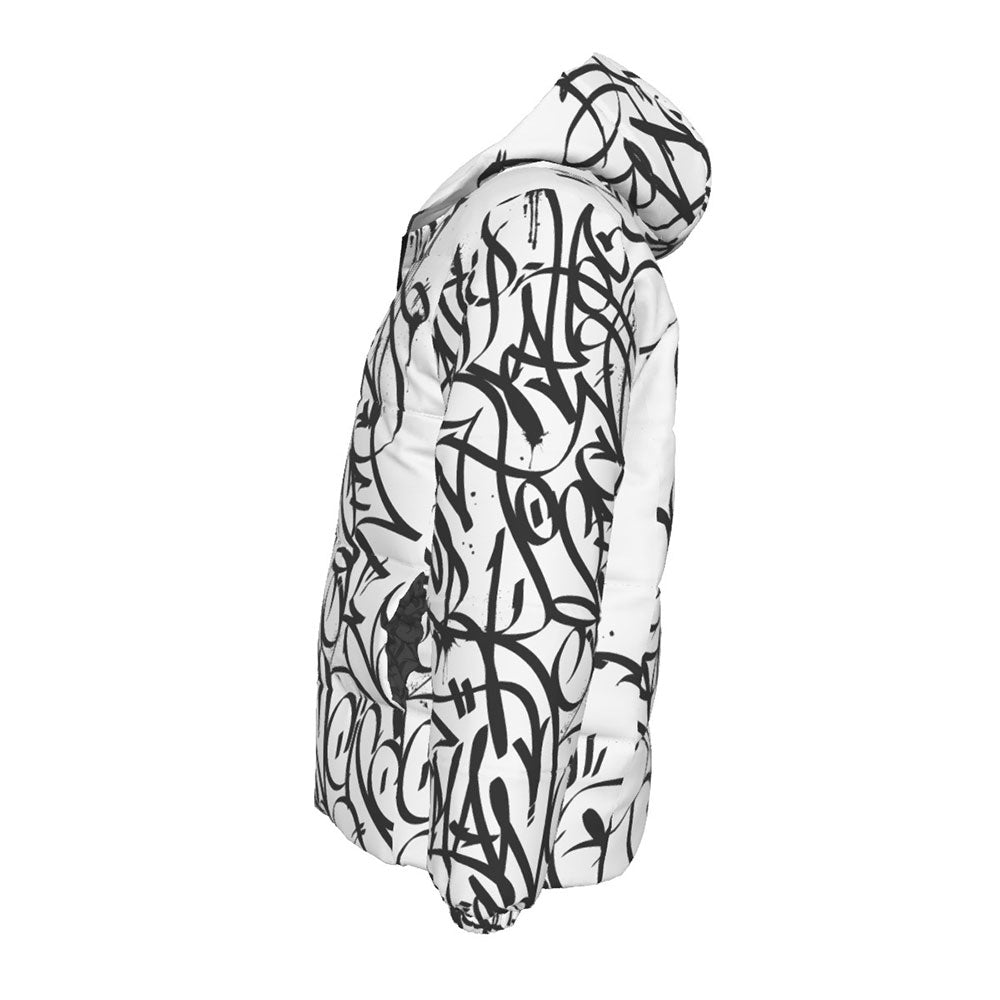 All-Over Print Unisex Down Jacket