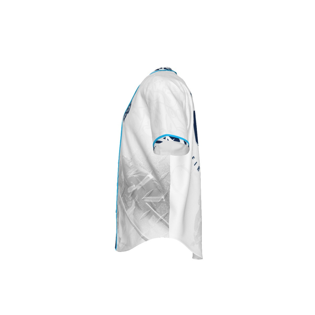 New SFFD Monogram Baseball Jersey (Blue)