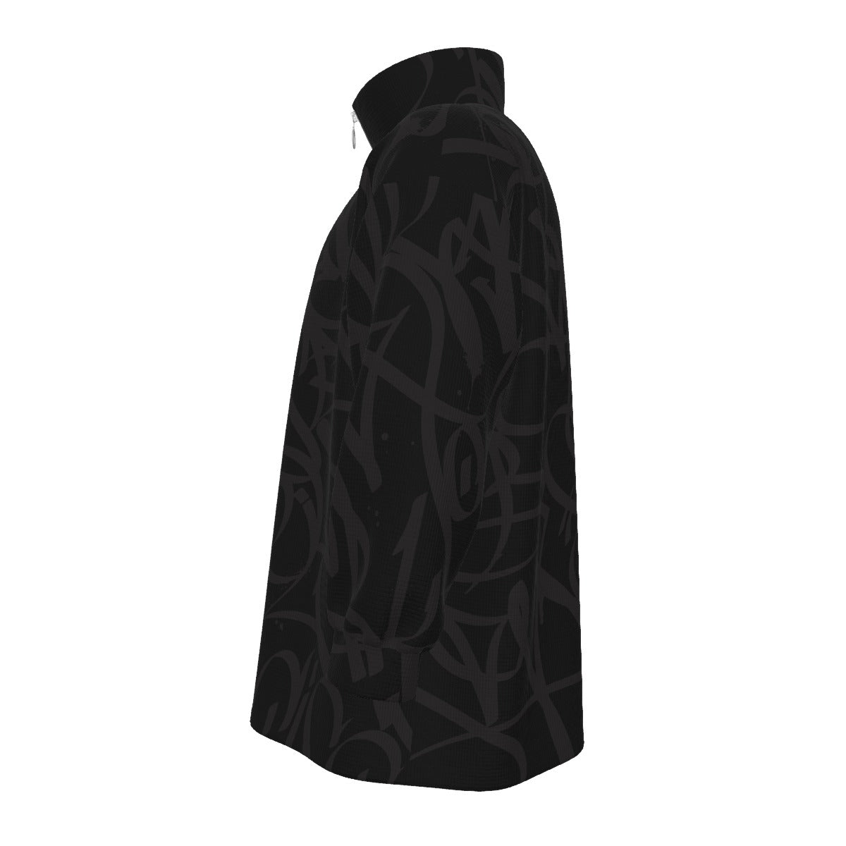 All-Over Print Unisex Stand Collar Zipped Jacket