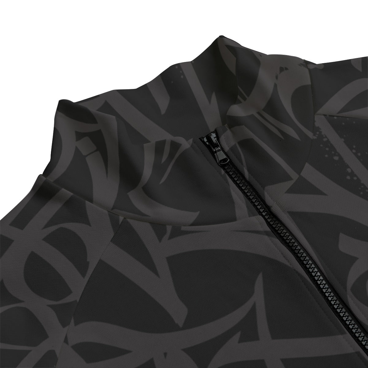 All-Over Print Unisex Stand Up Collar Jacket With Raglan Sleeve | 310GSM Cotton