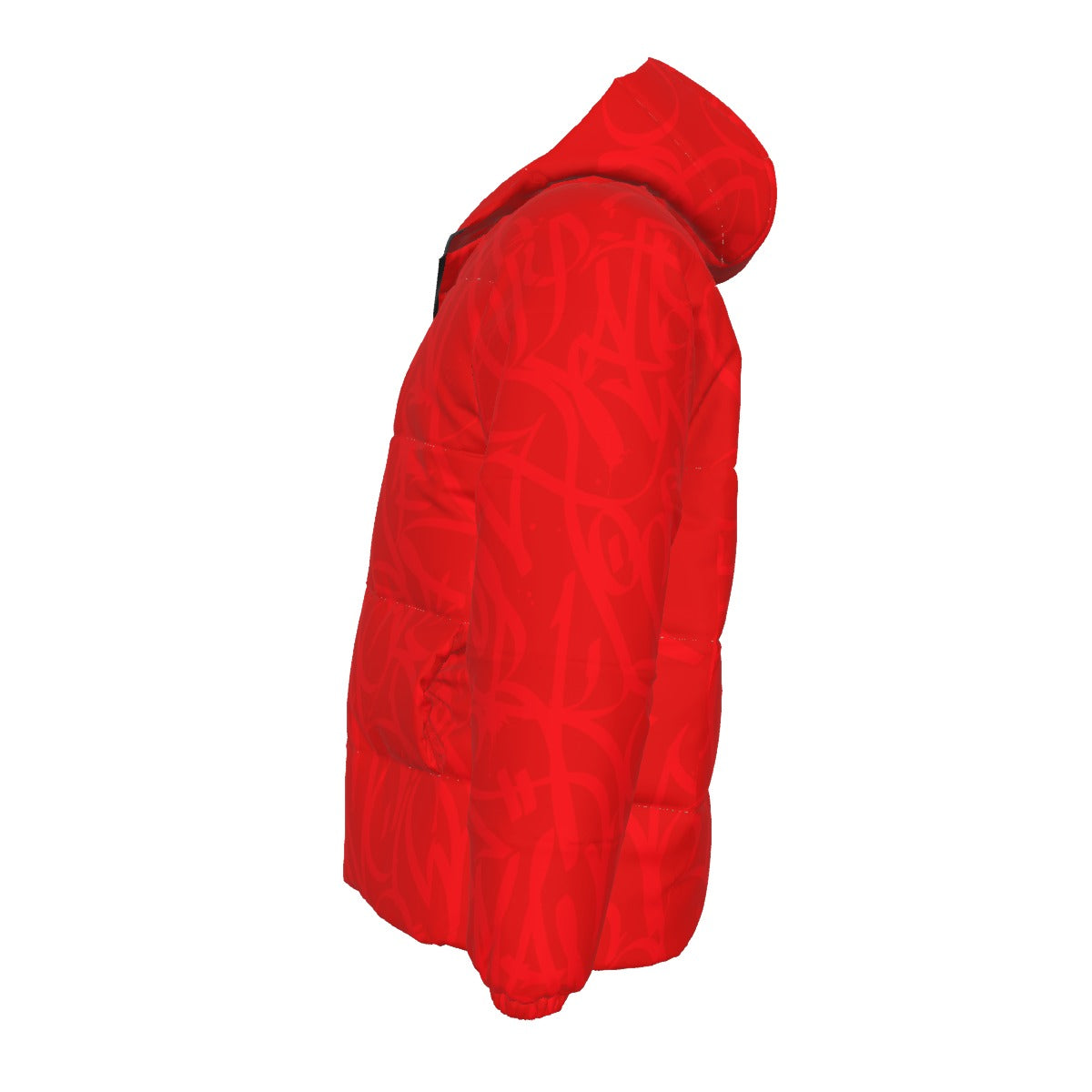 BAY CONNECT PUFFER JACKET (Red over Red)