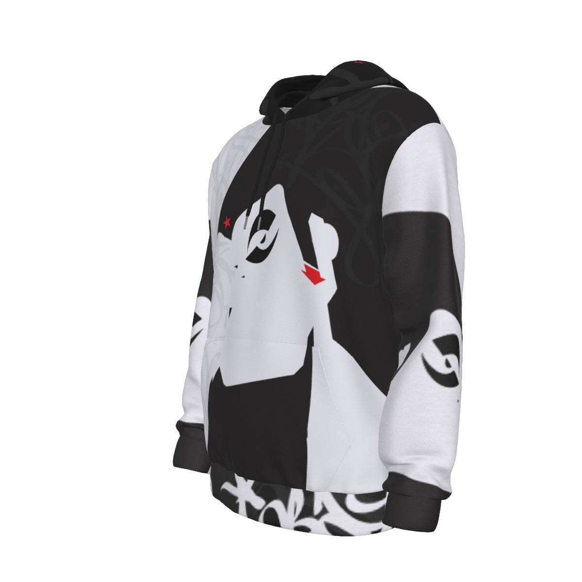 All-Over Print Men's Thicken Pullover Hoodie