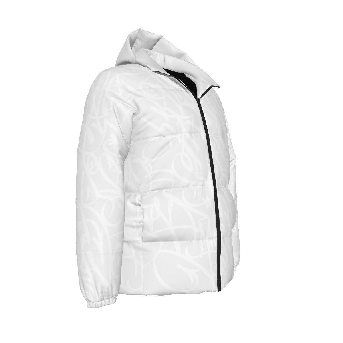 BAY CONNECT PUFFER JACKET (White over White) - 002