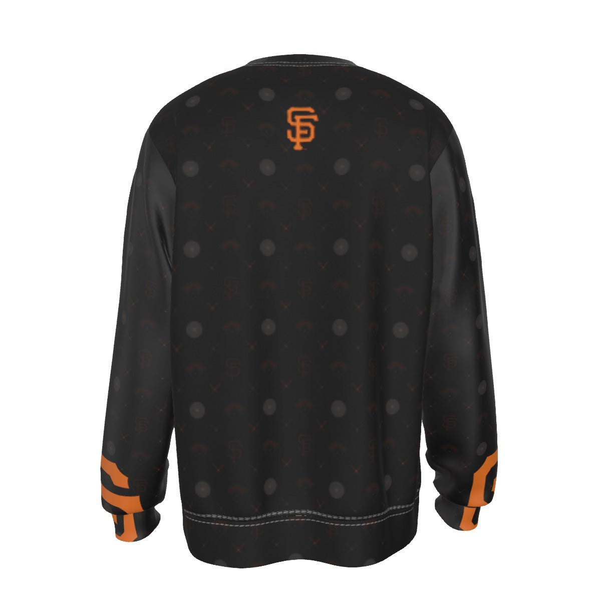 GIANTS HEAVY FLEECED OUT BLACK SWEATSHIRT - 003