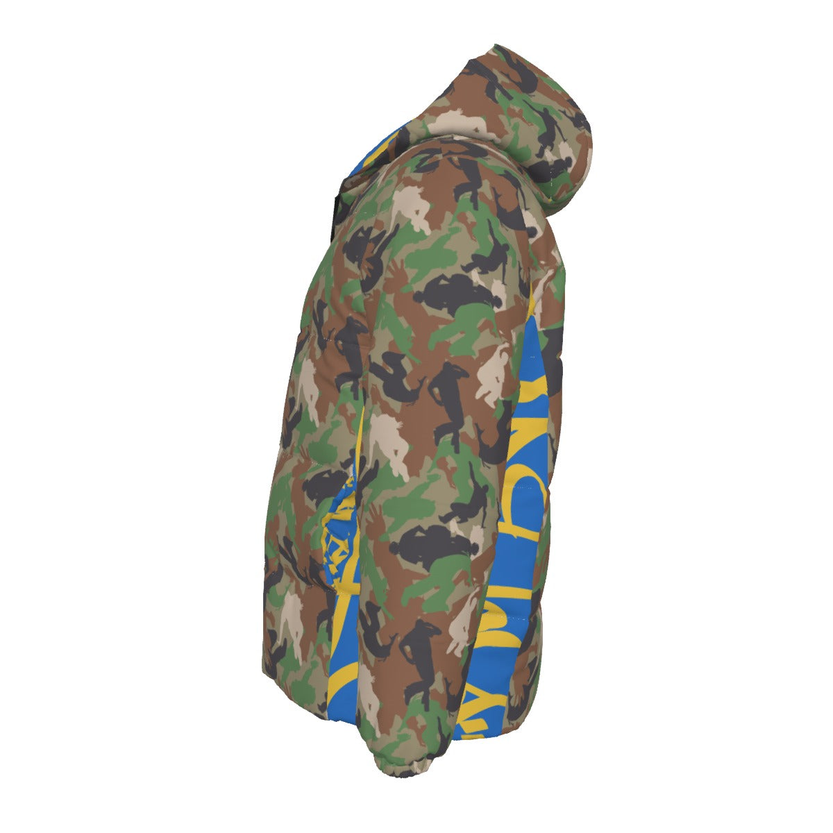 4 ELEMENTS CAMO JACKET (Blue and Yellow)