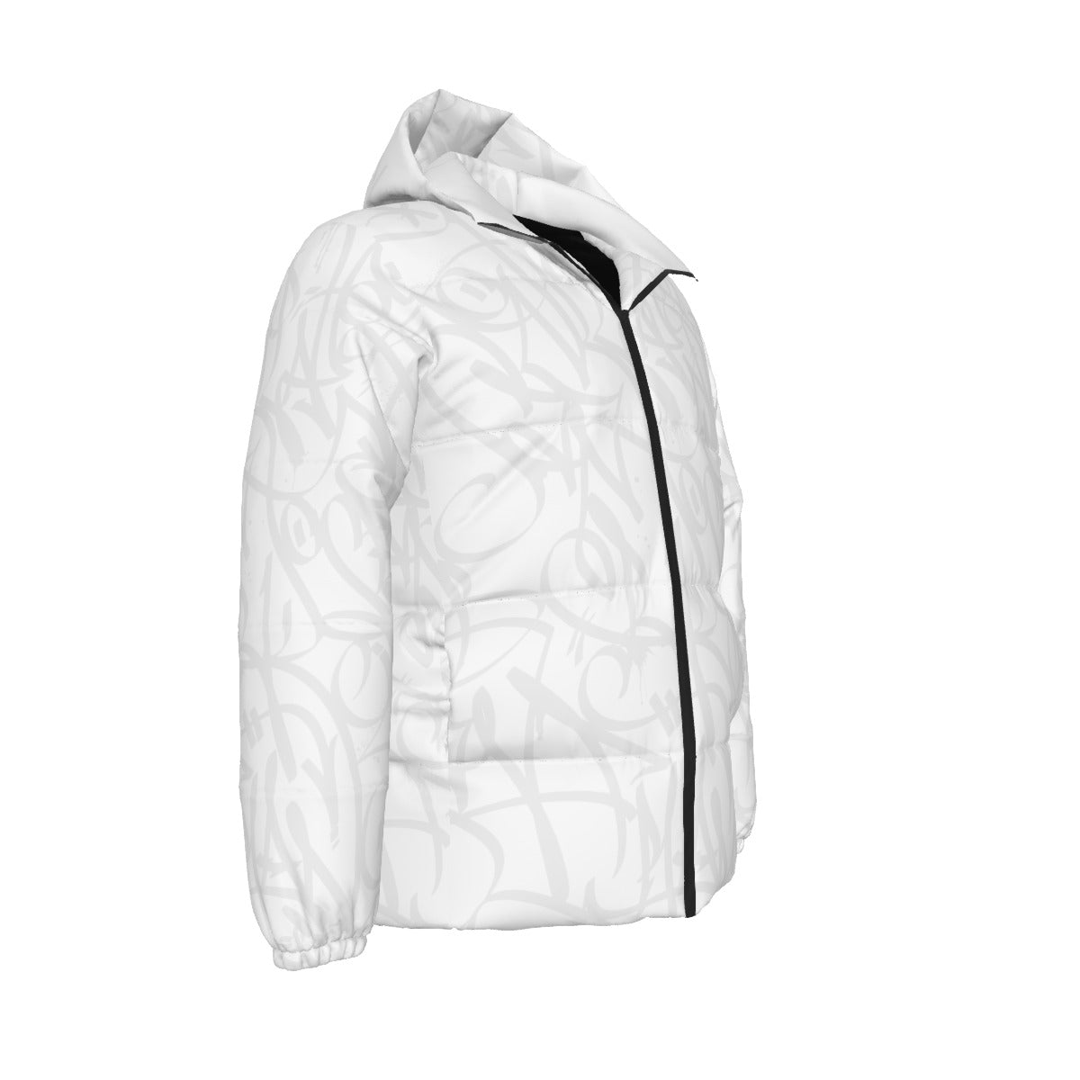 BAY CONNECT PUFFER JACKET (White over White) - 001