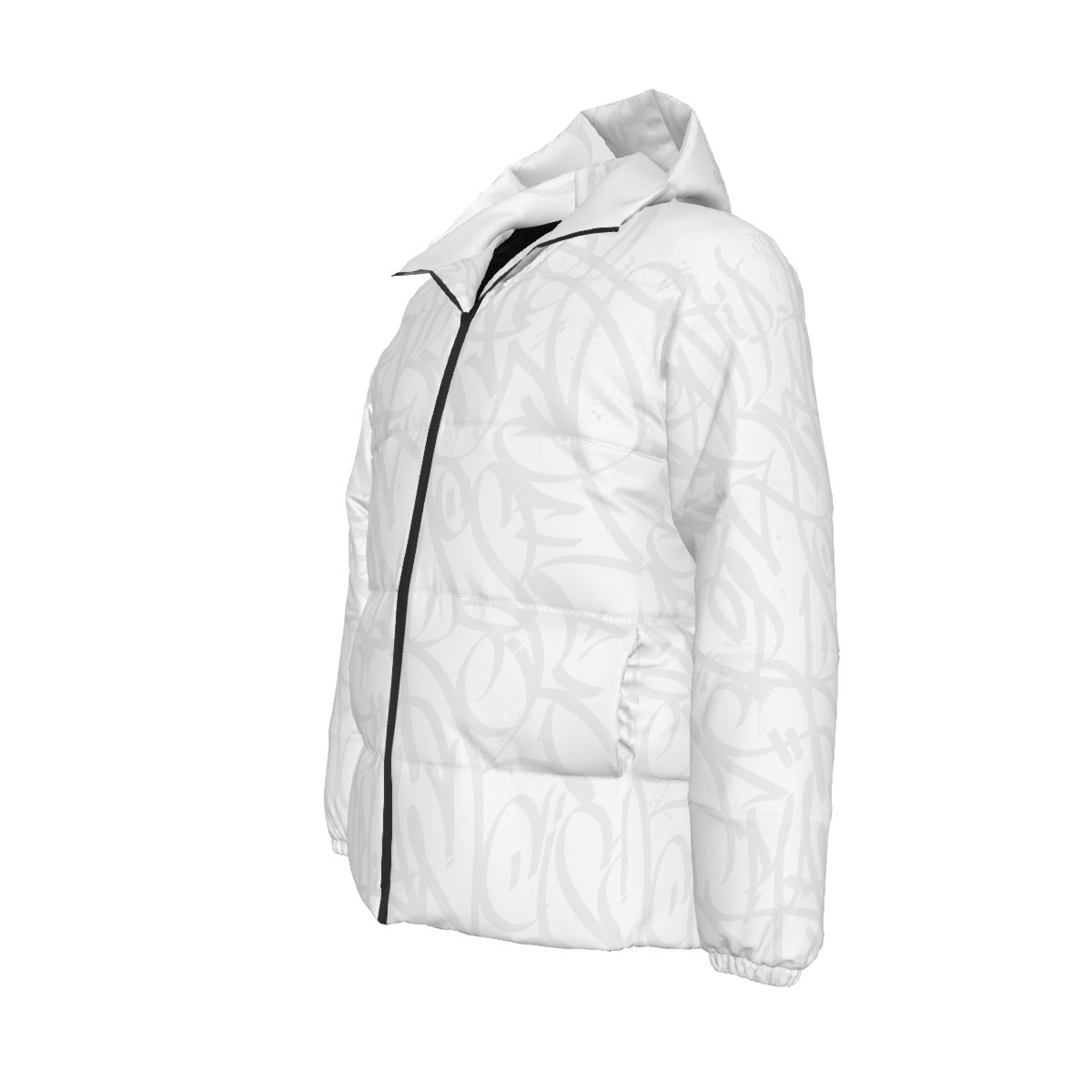BAY CONNECT PUFFER JACKET (White over White) - 001