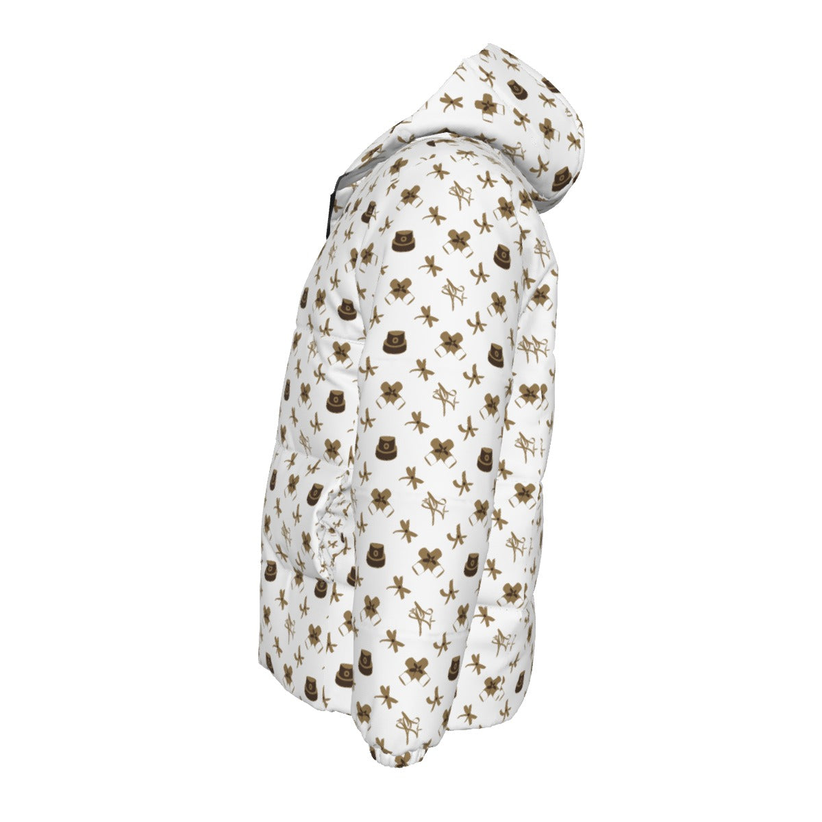 GIANTS PATTERN ON DOWNLOW PUFFER JACKET - 003