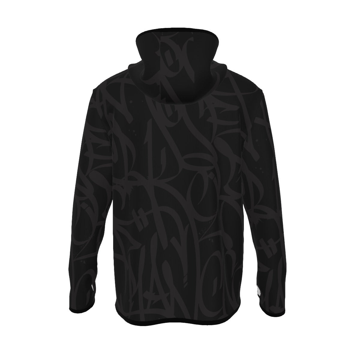 All-Over Print Men's Stylish Hoodie with Thumb Hole Design