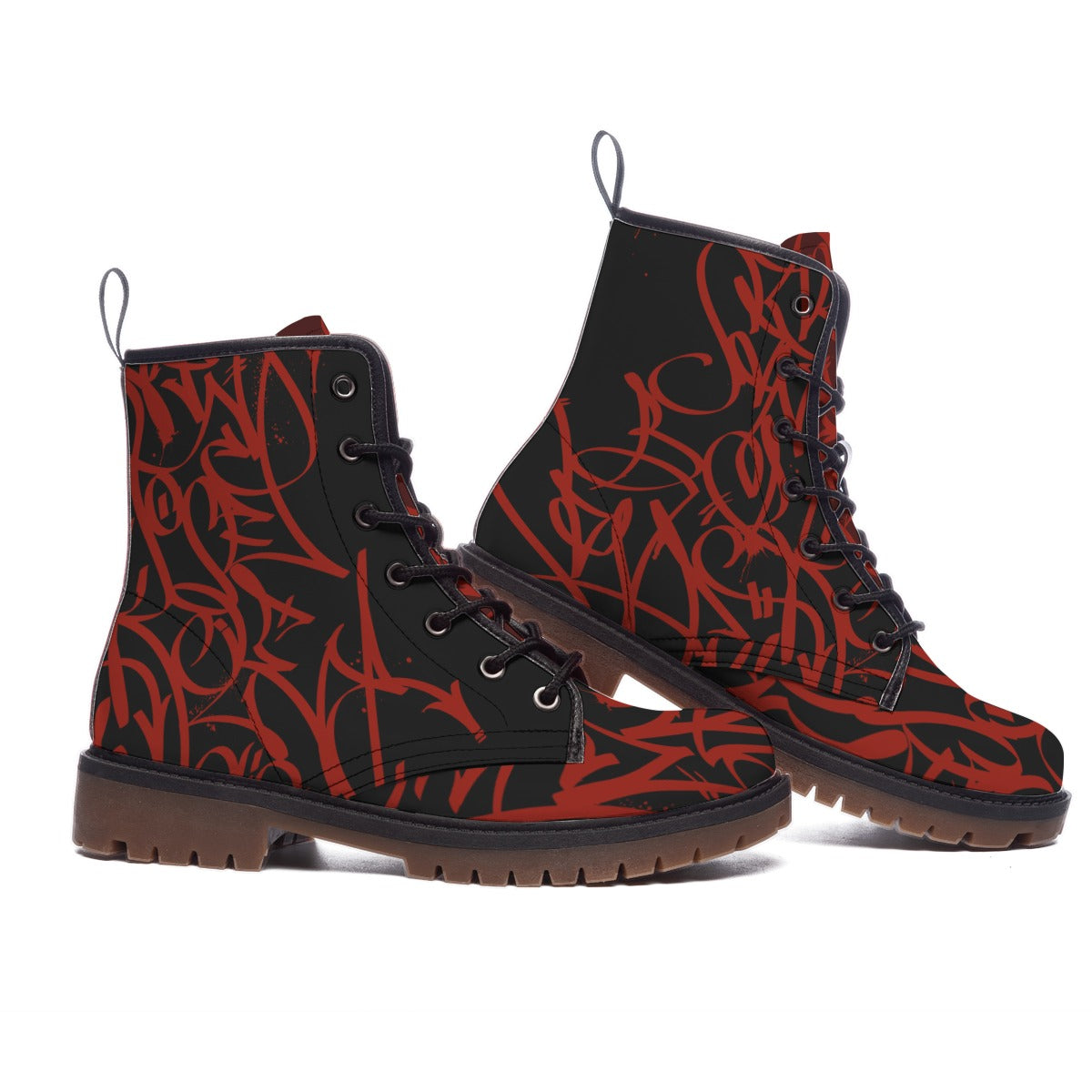 Bay Connection Boots - Red Tag over Black