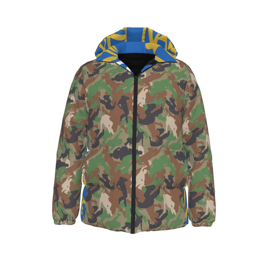 4 ELEMENTS CAMO JACKET (Blue and Yellow)