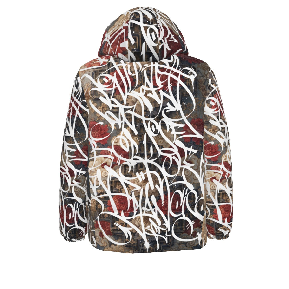 BAY CONNECT SMALL WHITE TAGS OVER DARK ROSE DOWNLOW JACKET