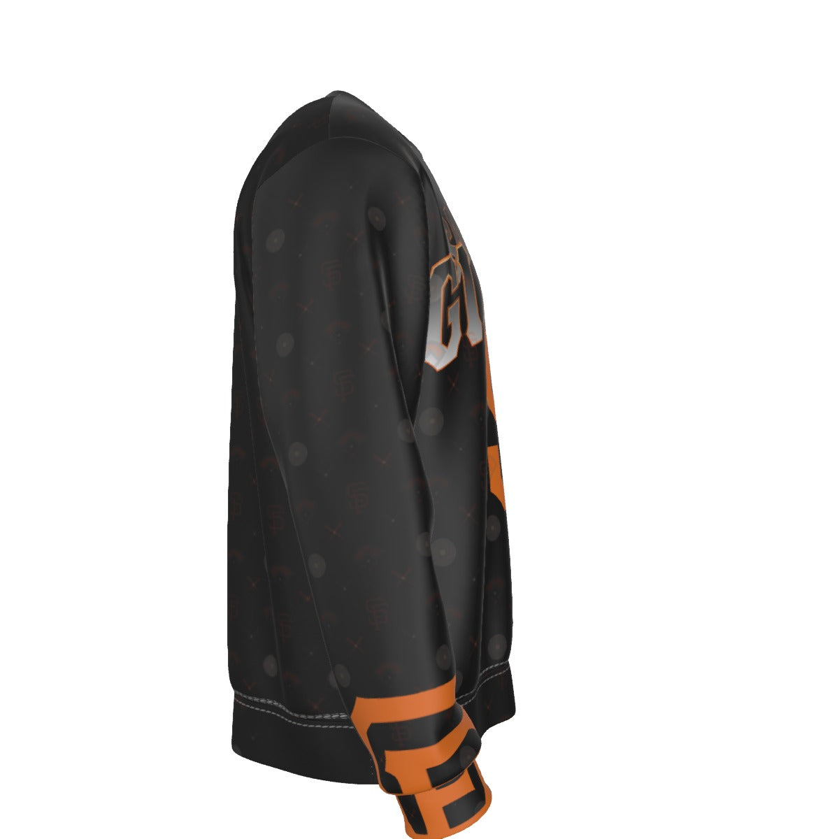 GIANTS HEAVY FLEECED OUT BLACK SWEATSHIRT - 003