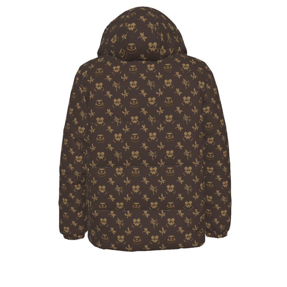 GIANTS PATTERN ON DOWNLOW PUFFER JACKET - 004