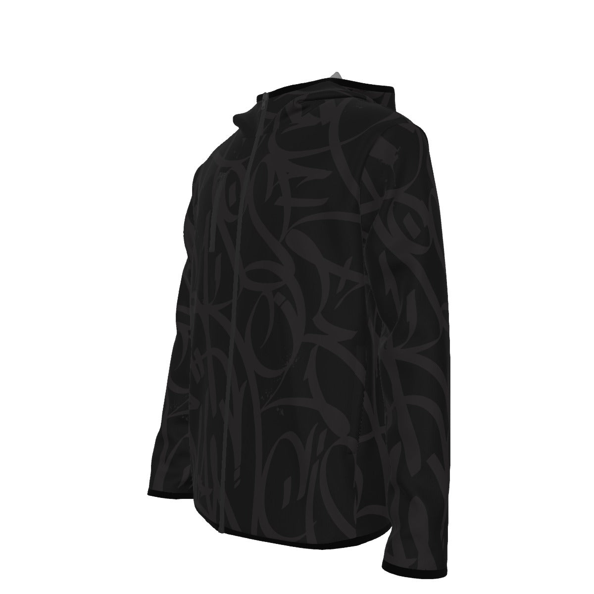 All-Over Print Men's Stylish Hoodie with Thumb Hole Design