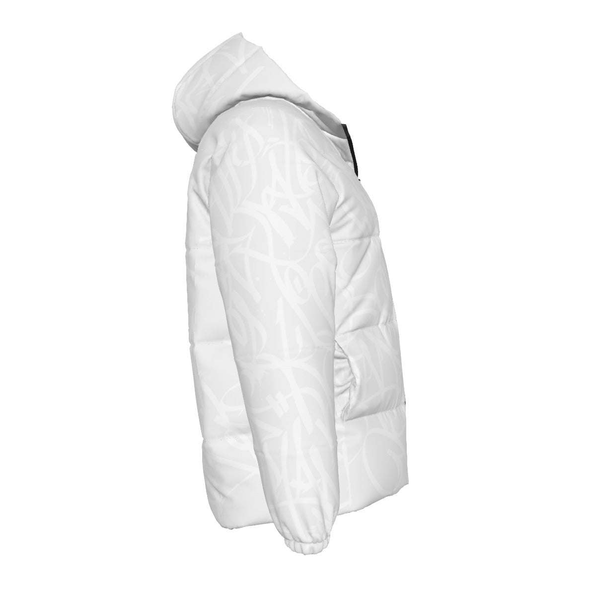 BAY CONNECT PUFFER JACKET (White over White) - 002