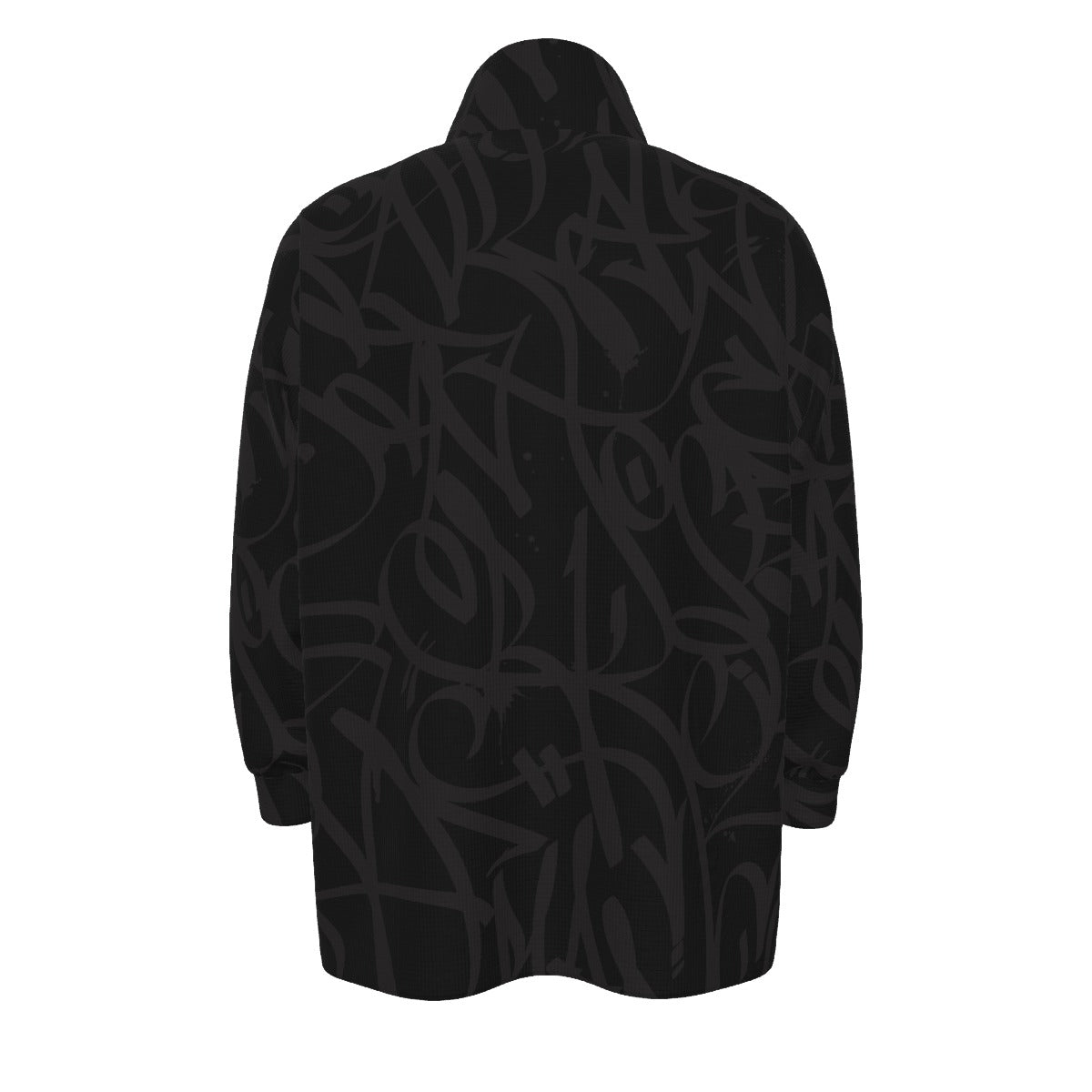 All-Over Print Unisex Stand Collar Zipped Jacket