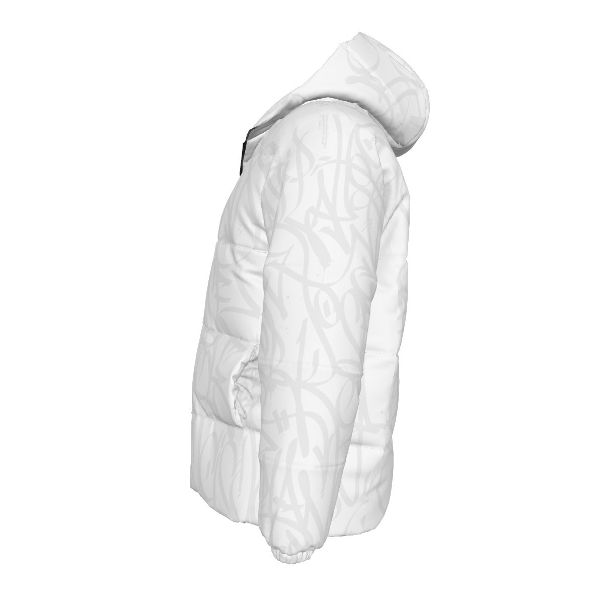 BAY CONNECT PUFFER JACKET (White over White) - 001