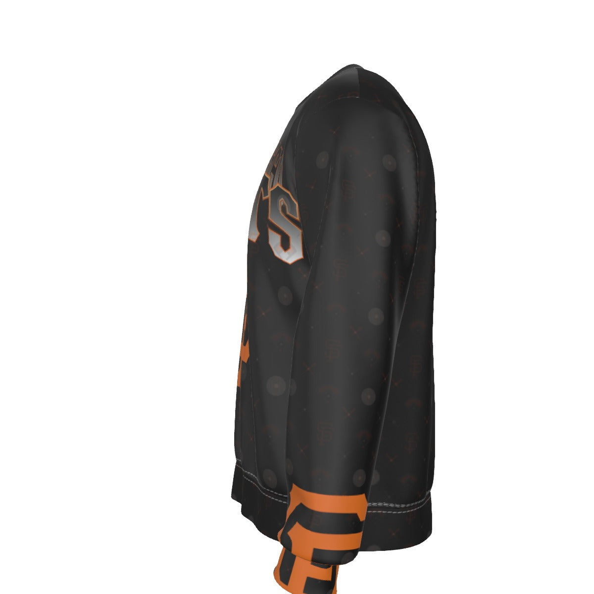 GIANTS HEAVY FLEECED OUT BLACK SWEATSHIRT - 003