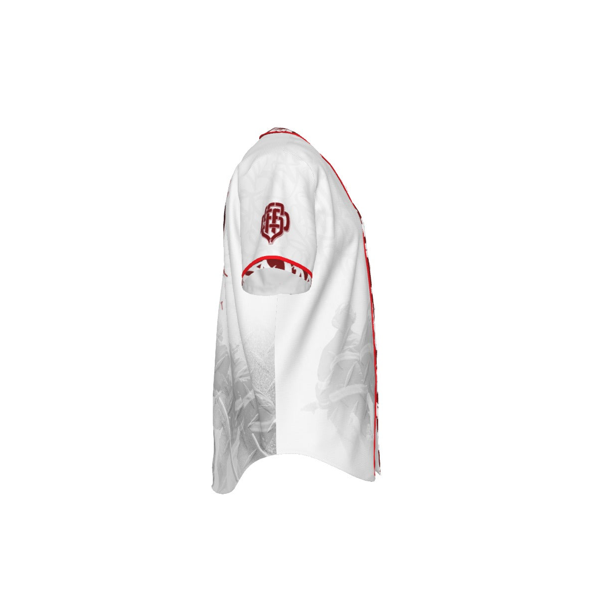 New SFFD Monogram Baseball Jersey (Red)
