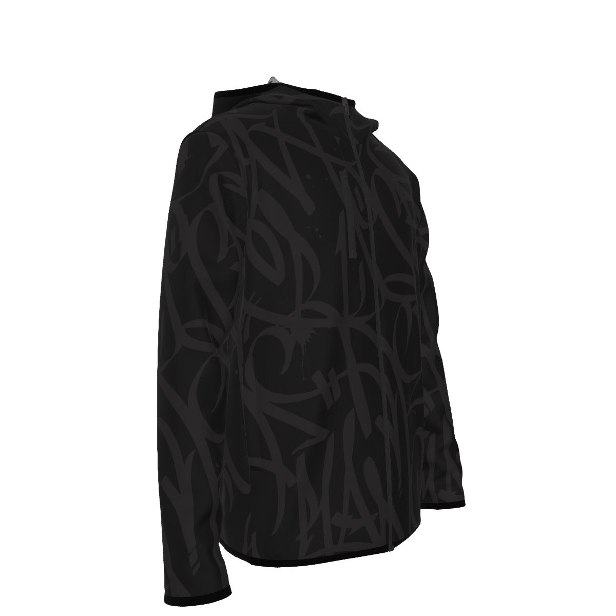 All-Over Print Men's Stylish Hoodie with Thumb Hole Design