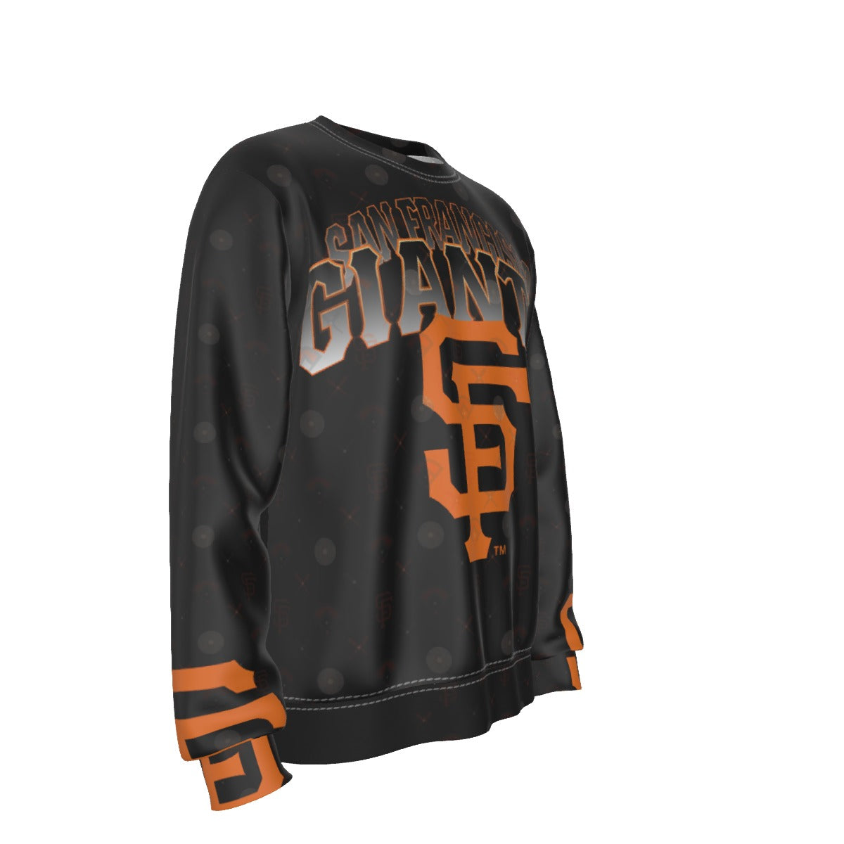 GIANTS HEAVY FLEECED OUT BLACK SWEATSHIRT - 003