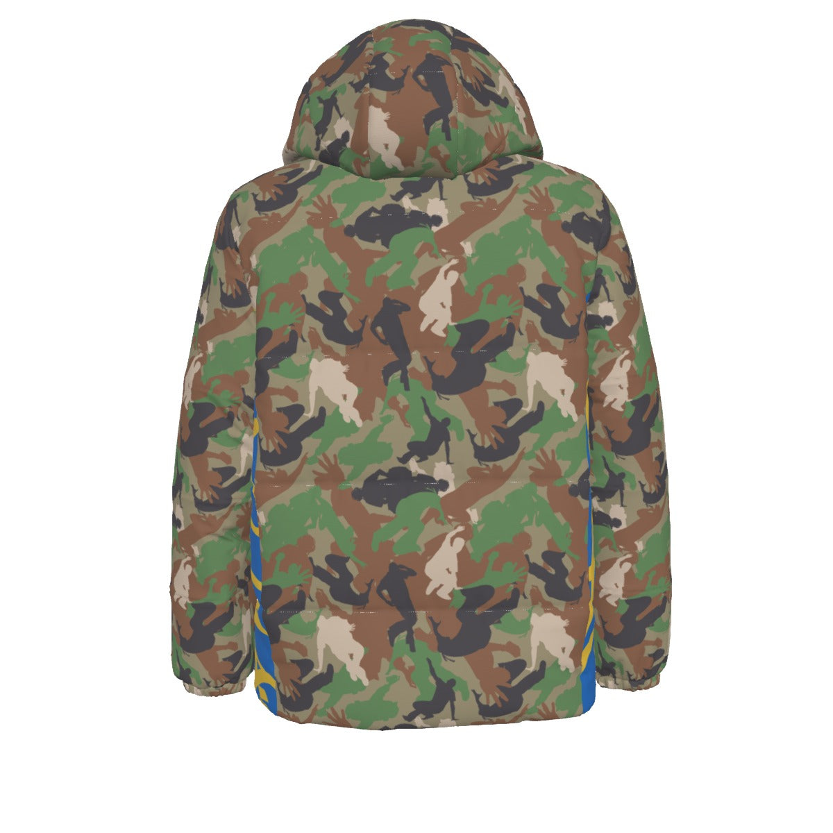 4 ELEMENTS CAMO JACKET (Blue and Yellow)