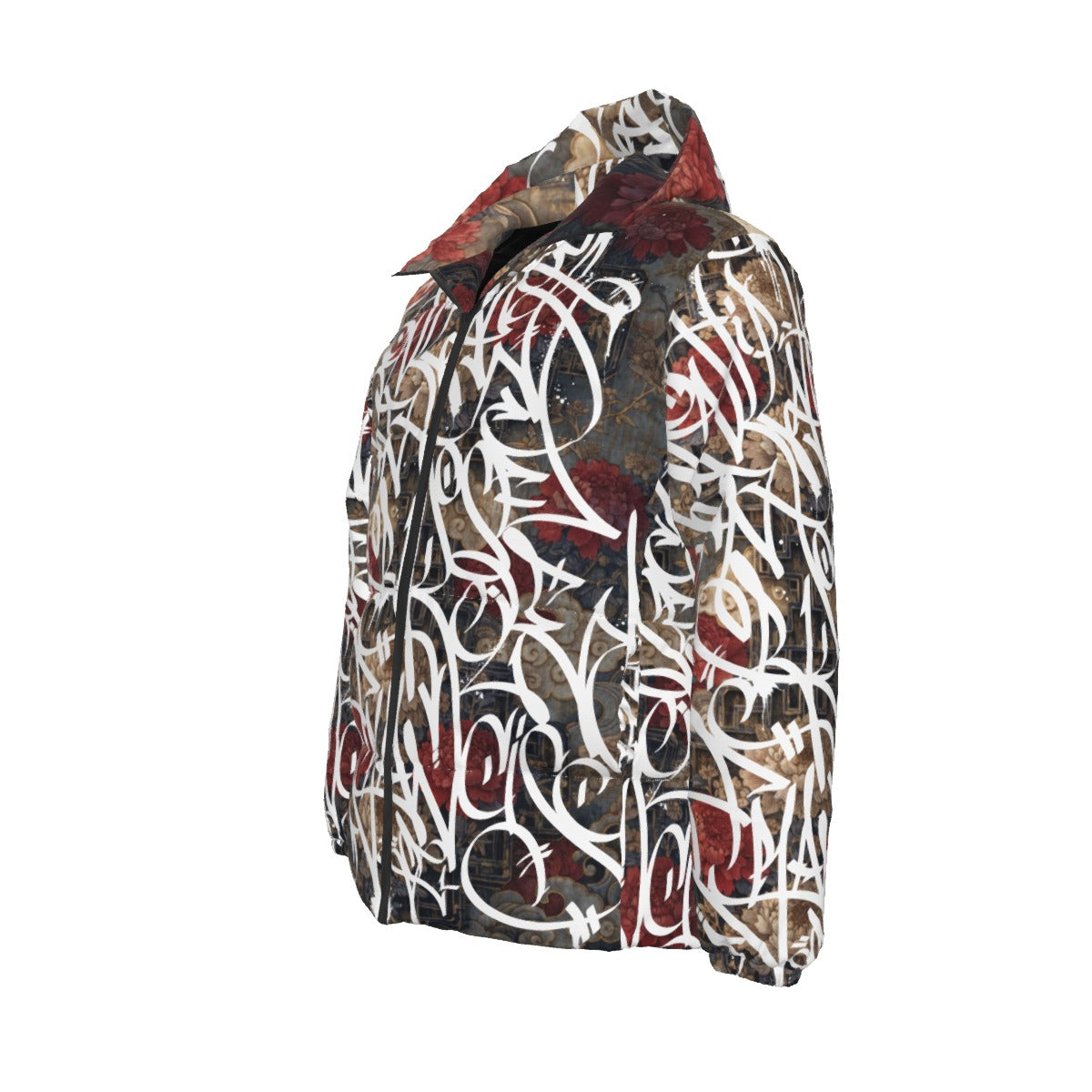 BAY CONNECT SMALL WHITE TAGS OVER DARK ROSE DOWNLOW JACKET