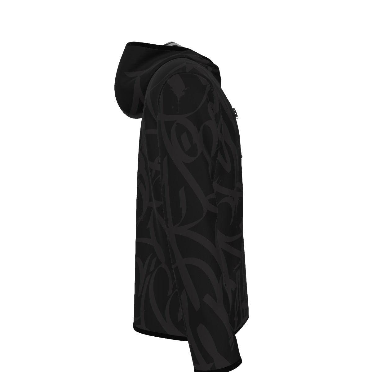 All-Over Print Men's Stylish Hoodie with Thumb Hole Design