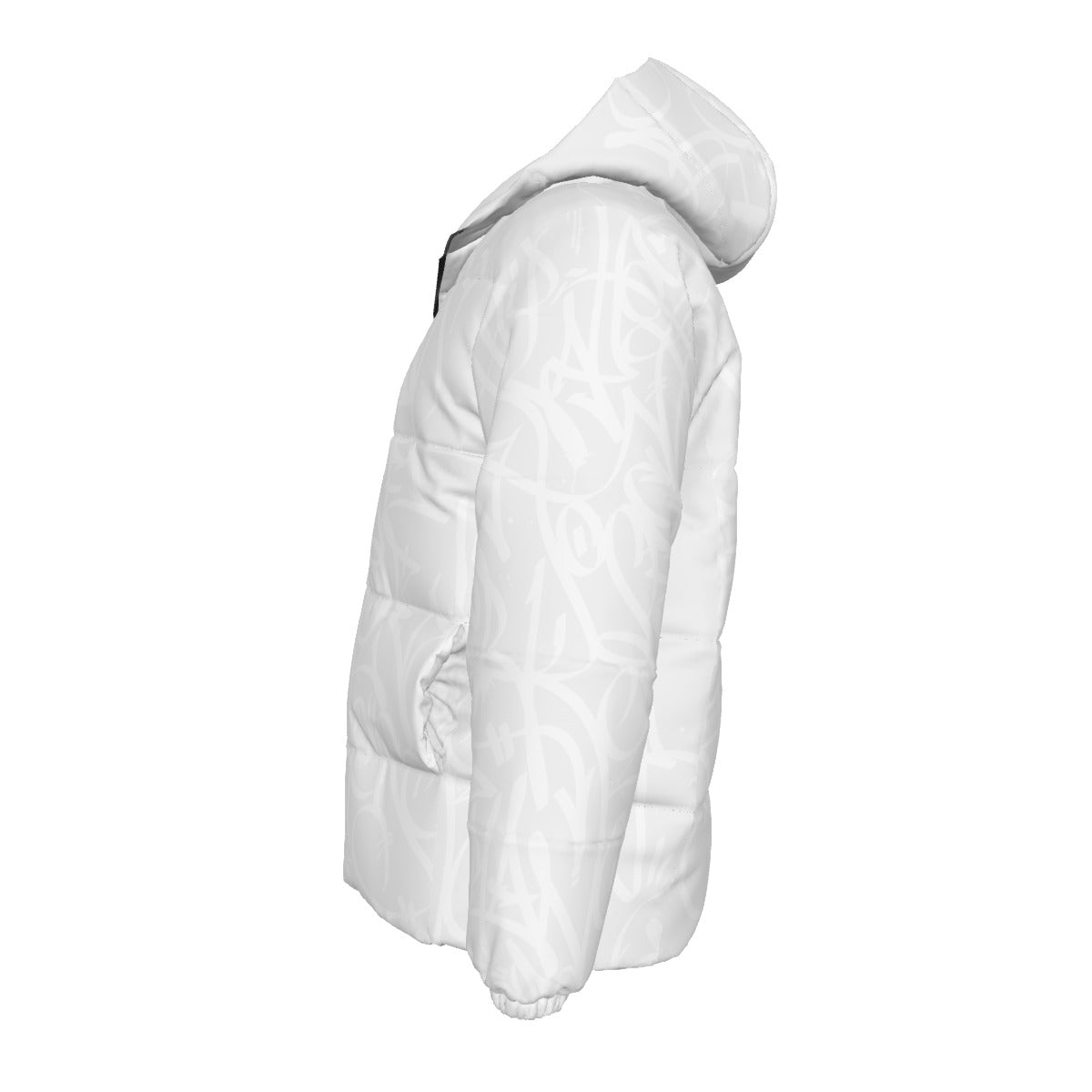 BAY CONNECT PUFFER JACKET (White over White) - 002