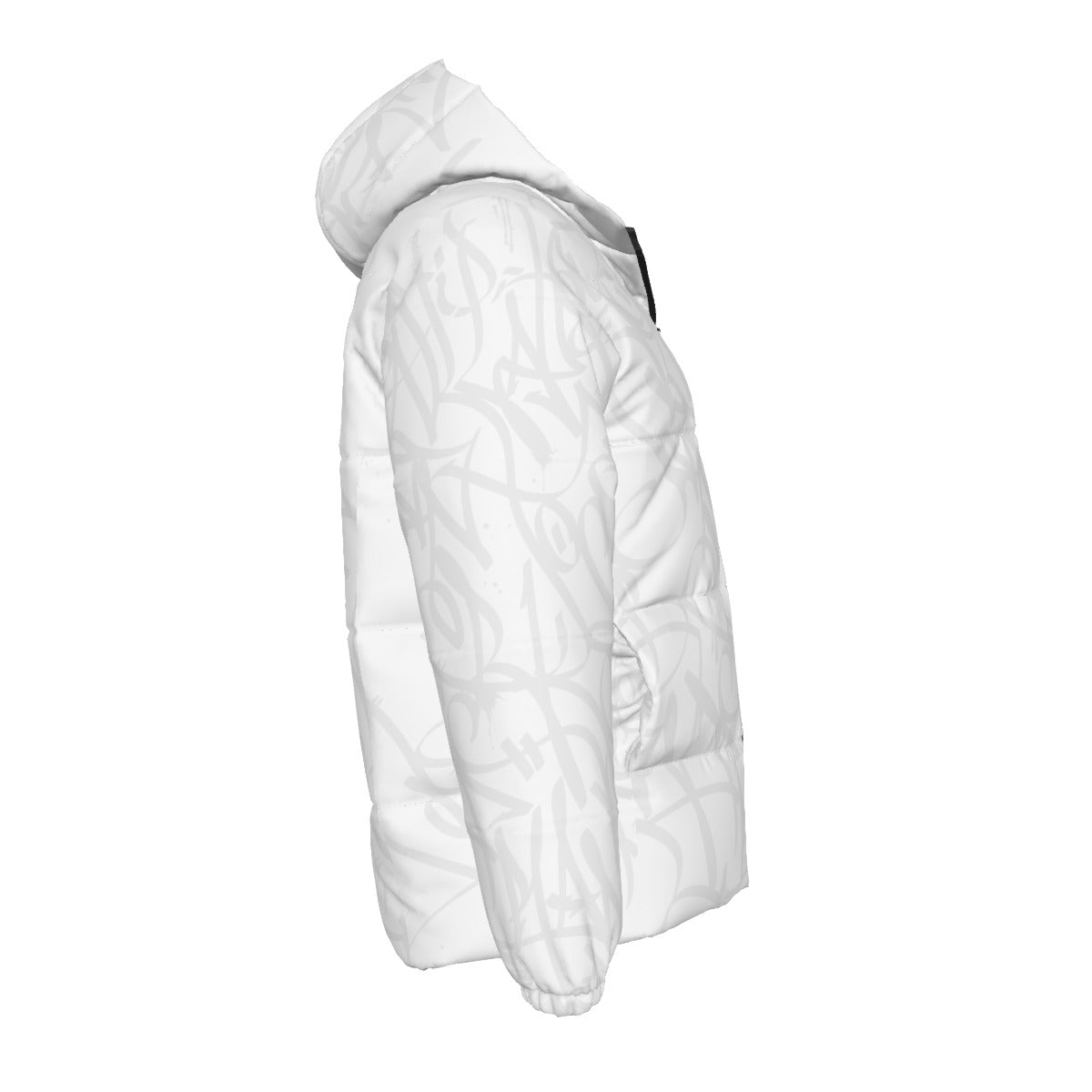 BAY CONNECT PUFFER JACKET (White over White) - 001