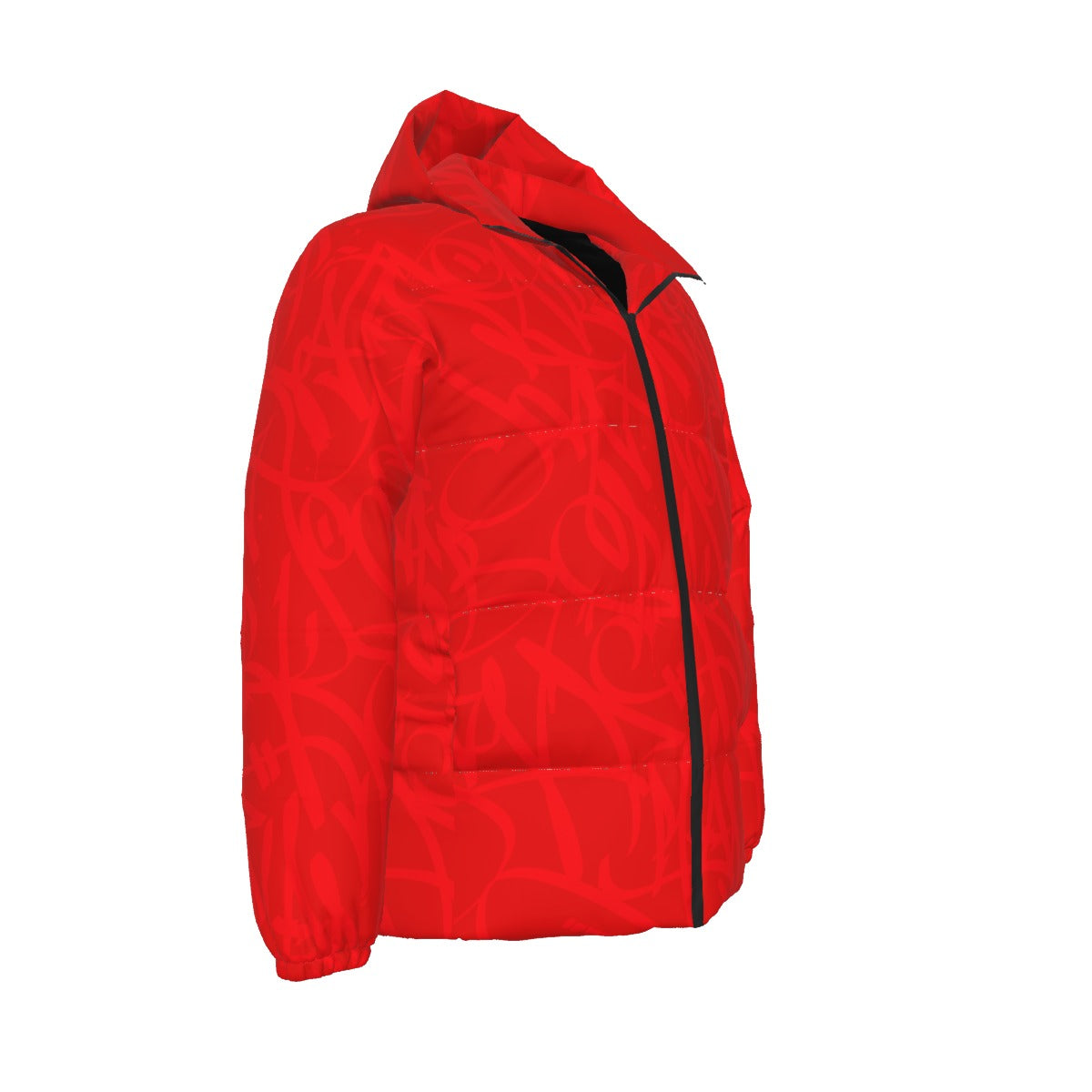 BAY CONNECT PUFFER JACKET (Red over Red)