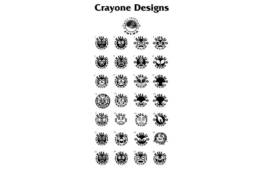 SERVICE: LOGO DESIGN BY CRAYONE