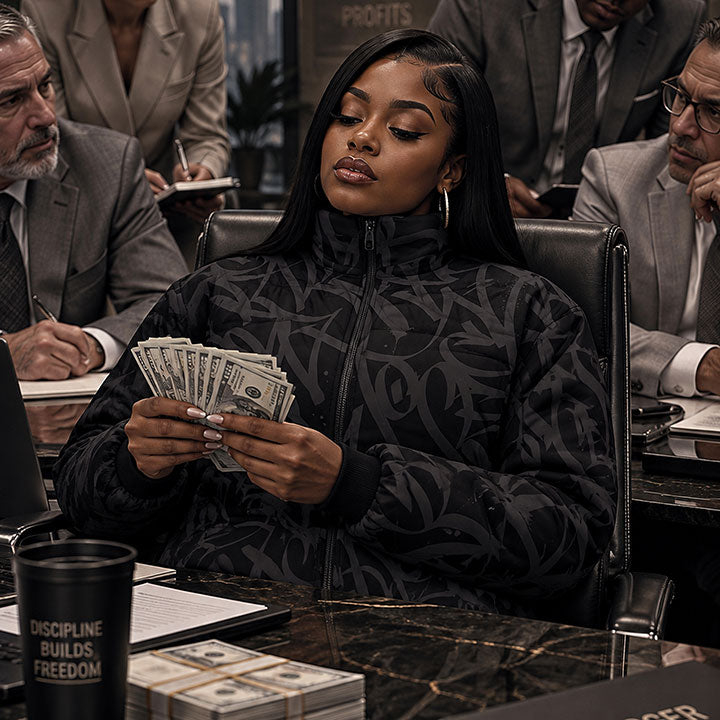 Bay Connection Black Black Warm Quilted Jacket 006