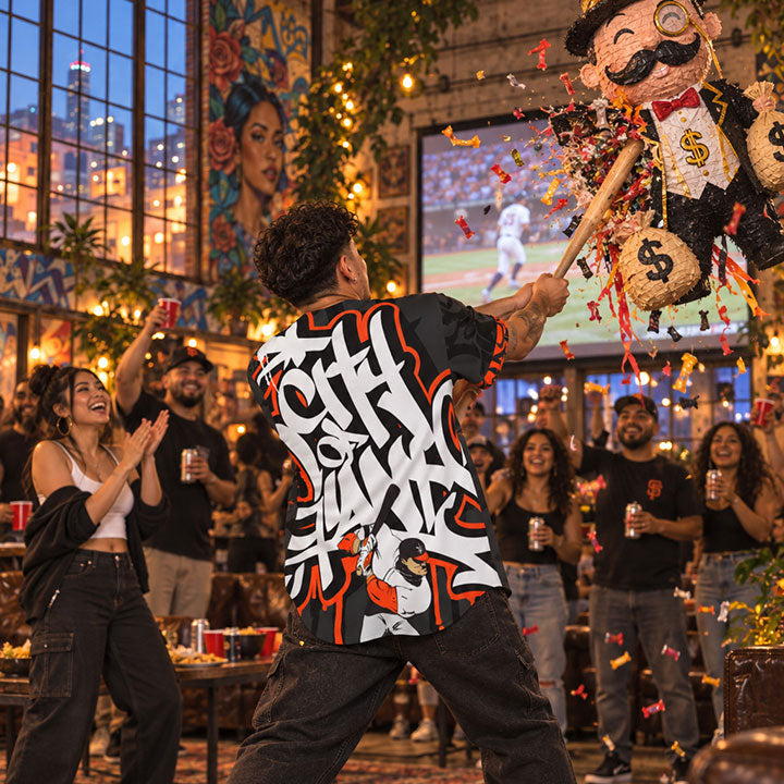 CITY OF GIANTS X BAY CONNECT BLACK GIANTS JERSEY