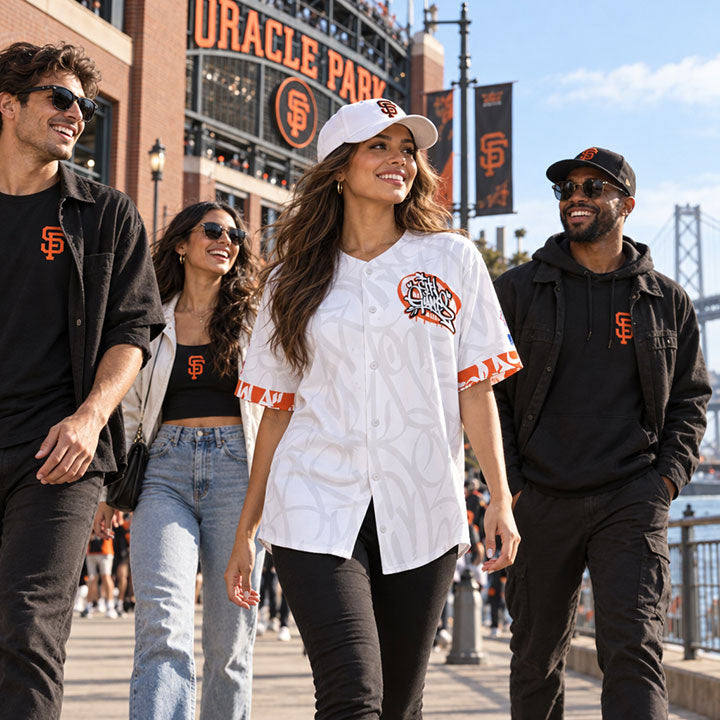 CITY OF GIANTS X BAY CONNECT WHITE GIANTS JERSEY