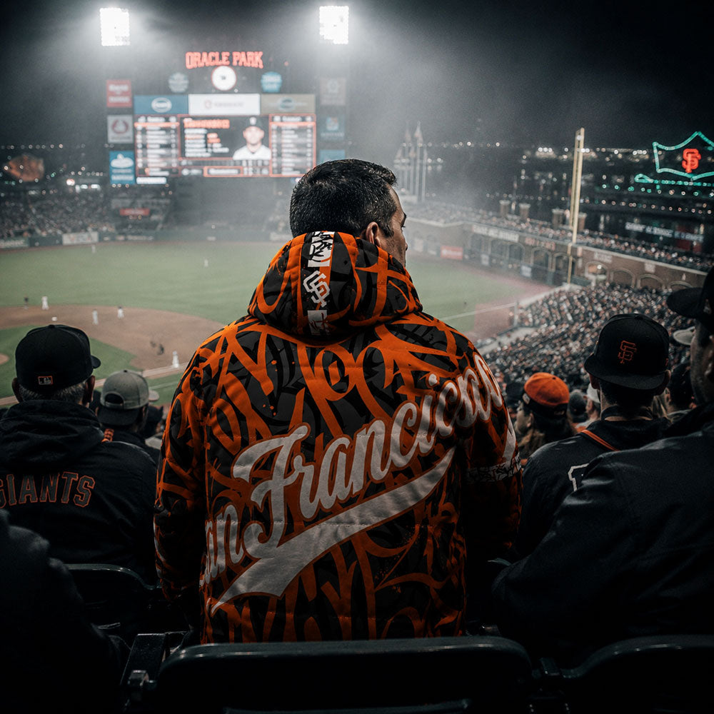 Giants x Crayone Puffer Jacket - With Shadow-003