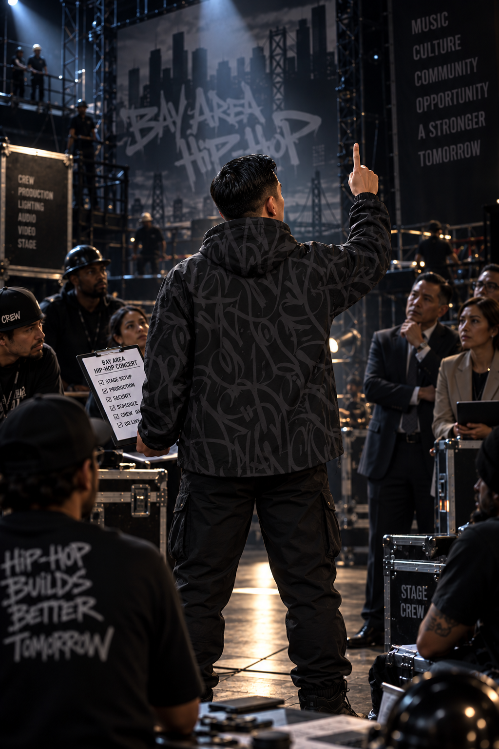 Bay Connection Black Black Casual Zipper Jacket 003