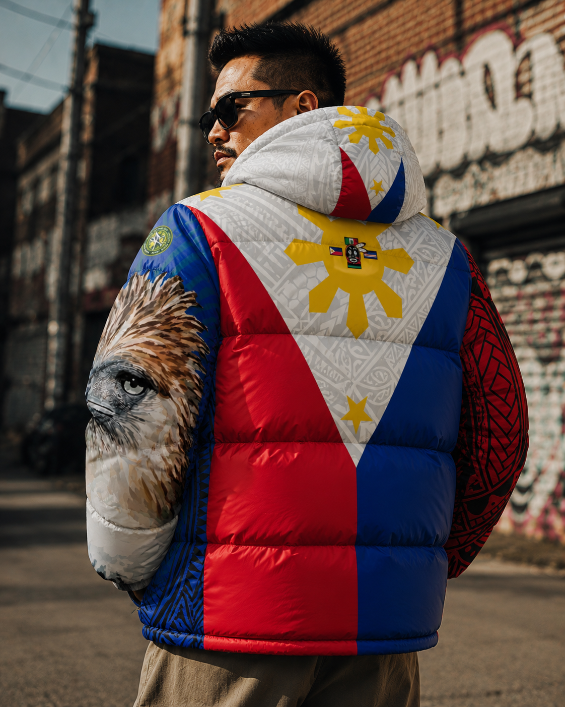 Filipino Polynesian Eagle DownLow Jacket