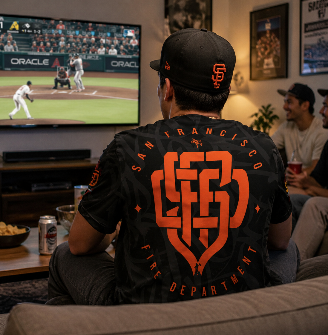 All-Over Print Men's Short Sleeve Baseball Jersey