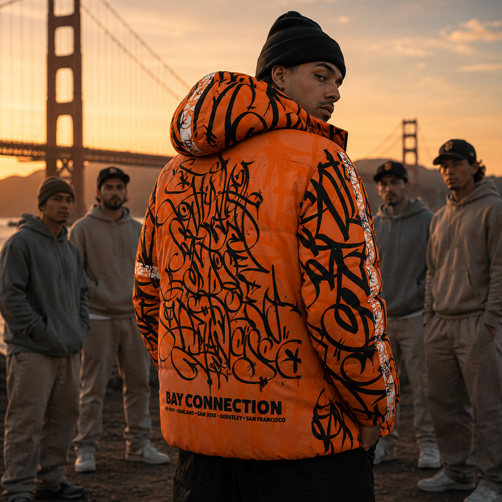 Giants x Crayone Puffer Jacket With Shadow-004