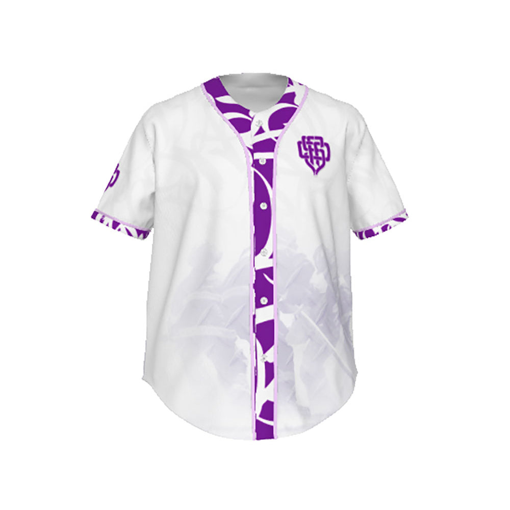 SFFD Purple Monogram™ — Baseball Jersey