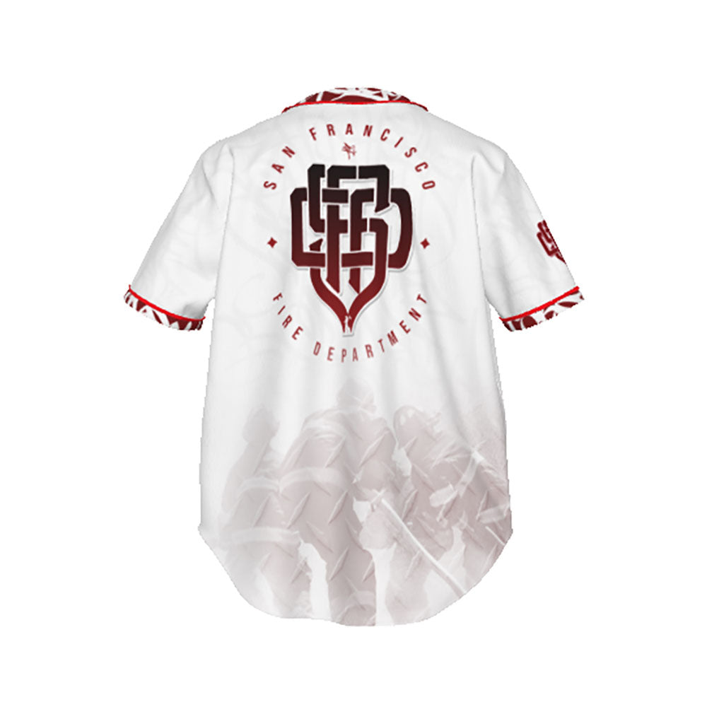 SFFD Red Monogram™ — Baseball Jersey