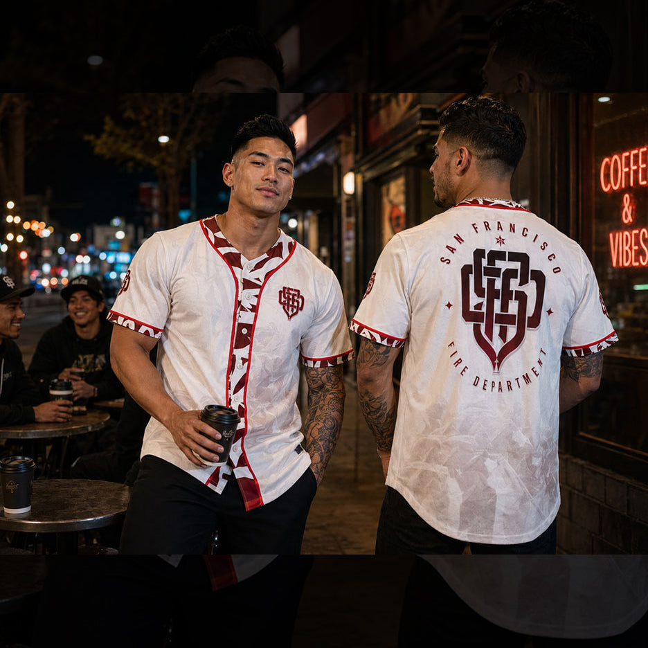 SFFD Red Monogram™ — Baseball Jersey